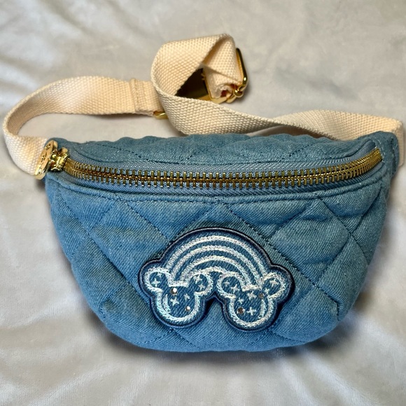 Stoney Clover Lane Handbags - Stoney Clover Lane Denim Fanny Pack with Mickey Patch 🐭✨